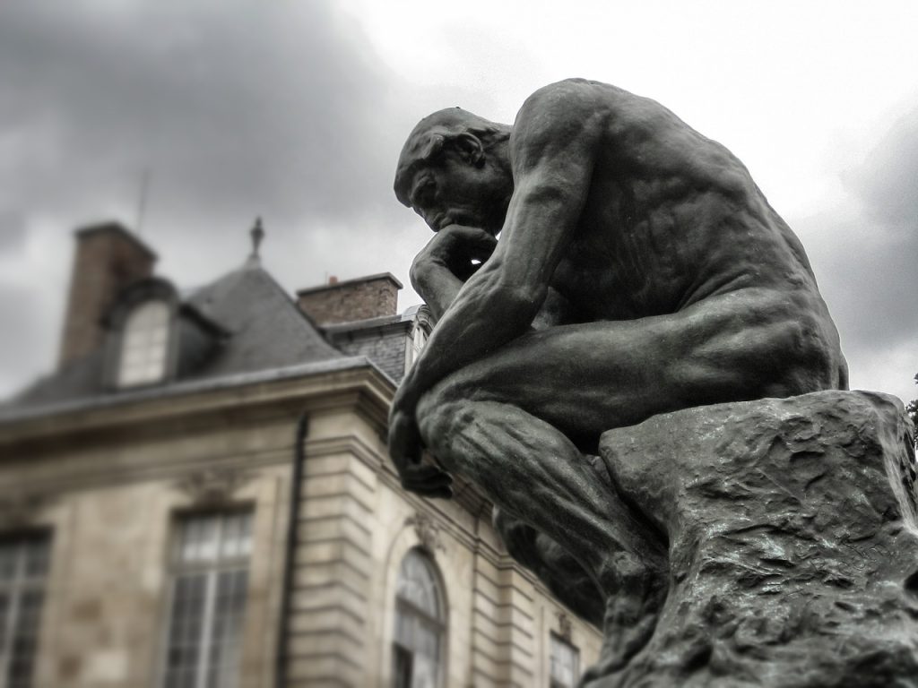 Statue "The Thinker"