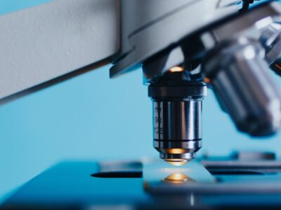 Microscope illustrating a thought leadership content audit